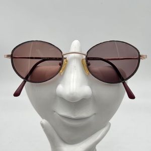 Vintage Visions Bronze Oval Sunglasses Frames